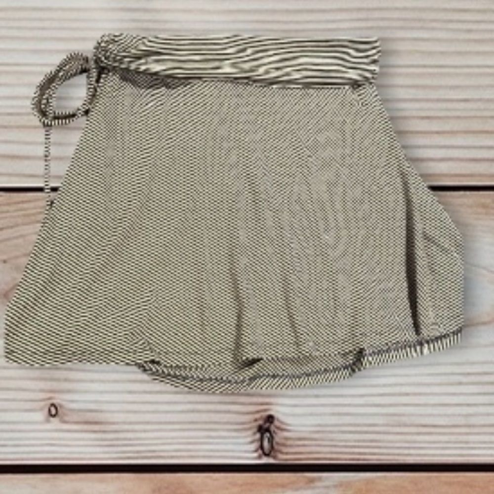 Patagonia Fold Over Skirt Size Small Striped